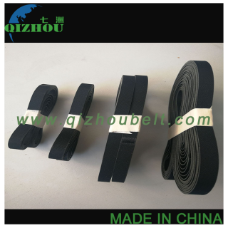 Black Rubber Nylon Sheet Base Transmission Belt