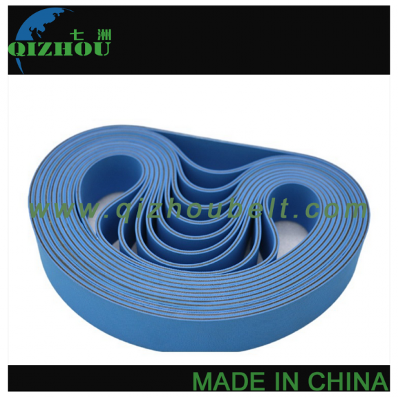 Double-Sided Blue Folder Gluer Suction Fan Belt