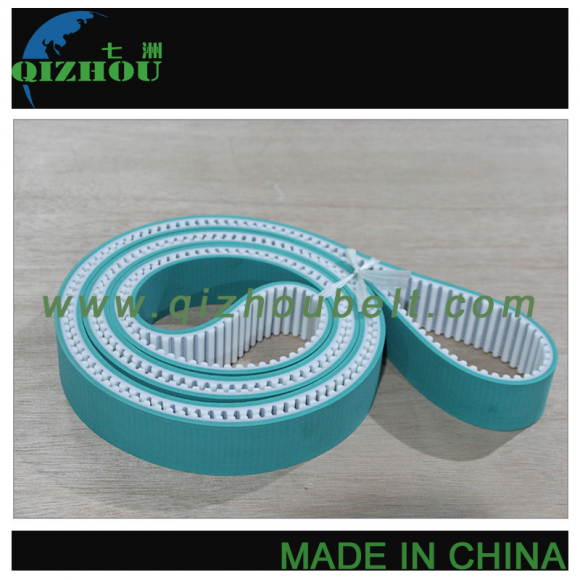 Endless PU Timing Belt HTD8M With Green Rubber