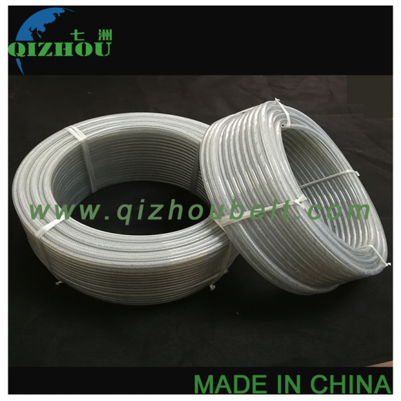 Factory Direct Sale Transparent PU Round Belt