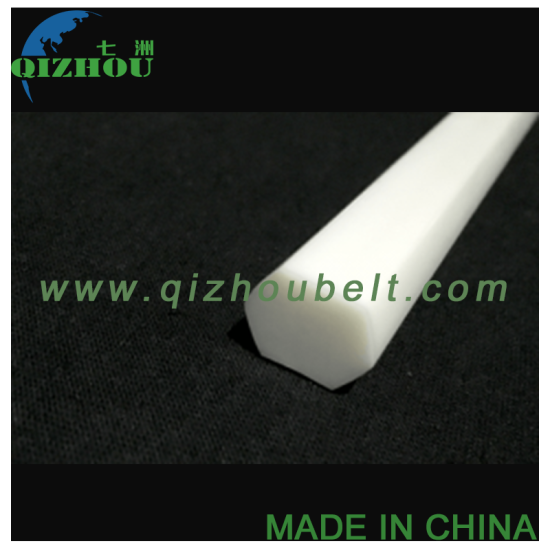 Good Abrasion Resistant White PU Hexangular Belt PU Polyurethane V Belt For Conveyor Industrial - Click Image to Close