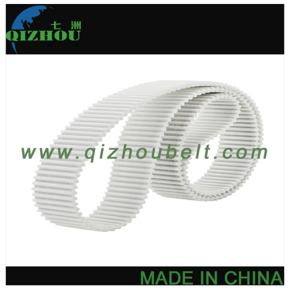 HTD5M White Double Sided PU Timing Belt Transmission Belt