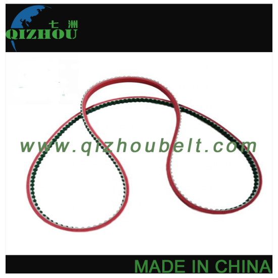 T10 PU Timing Belt With Special Processing PAZ & Red Rubber Coating - Click Image to Close