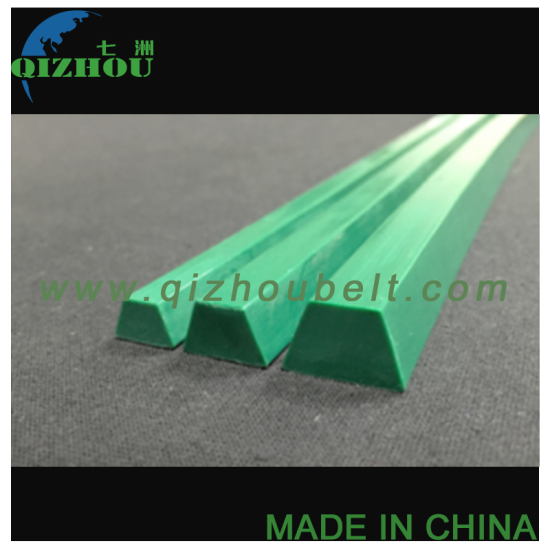 Tear Resistance Good Bending Strength Polyurethane Green V Belt For Conveyor Industrial - Click Image to Close