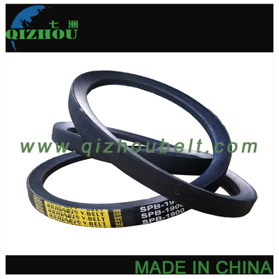 Transmission Rubber Wrapped Narrow V Wrap Belt SPB Type - Click Image to Close