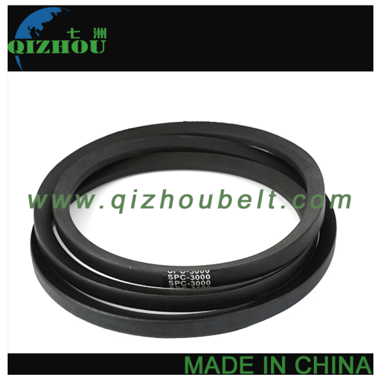 Transmission Rubber Wrapped Narrow V Wrap Belt SPC Type - Click Image to Close