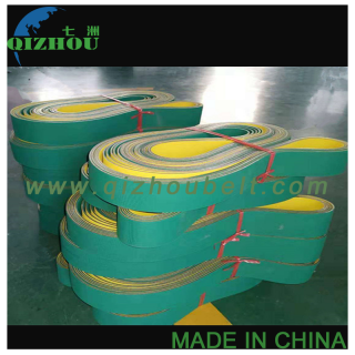 Supply Of Yellow-Green Nylon Base Transmission Mask Machine Belt